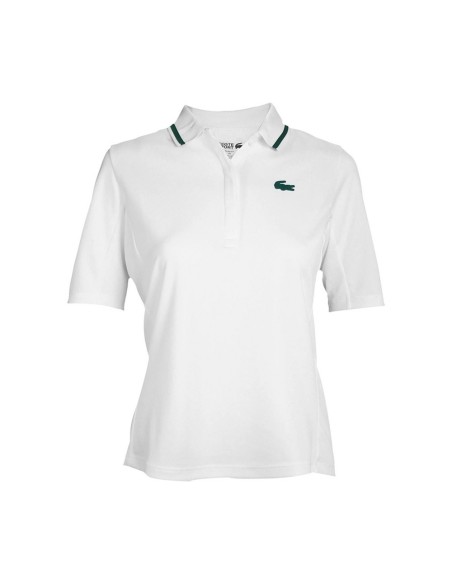 Polo Lacoste Pf9287 Sly Mujer Navy/Verdier | Ofertas de pádel